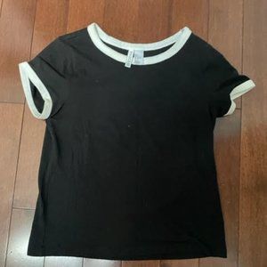 Divided Black Shirt